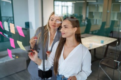 mulher na liderança da empresa